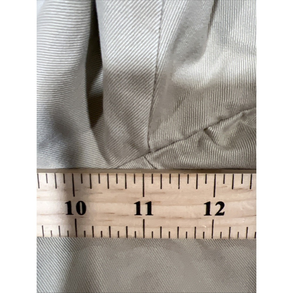 Peter Millar Shorts Mens 38 Khaki Pima Cotton Peru Luxury Golf Flat Front Preppy - Picture 10 of 14